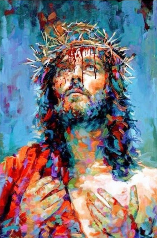 Wall Art - Tempered Glass 10159 Jesus Christ