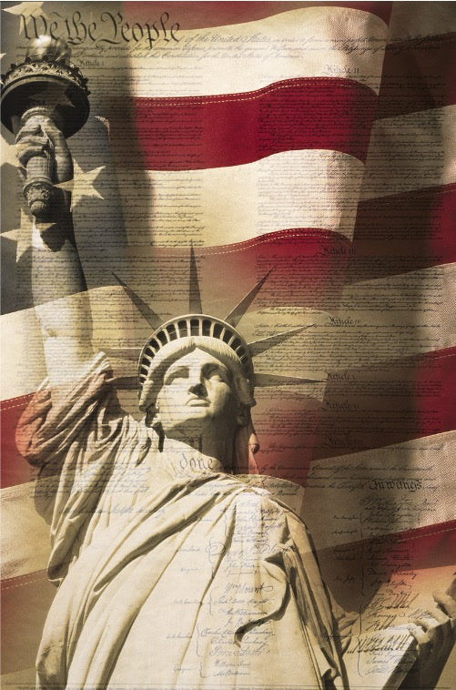 Wall Art - Tempered Glass 10164 Statue of Liberty